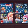 Merry Christmas Wall Sticker Window Glass Merry Christmas Decor for Home Living Room Wall Decor Happy New Year Sticker