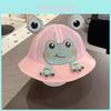 Cute Frog Baby Hat Spring Autumn Thin Sunshade Toddler Fisherman Cap For Boys Girls