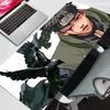 Mouse Pad Professional Naruto eSports Game Players Speed Lock Edge Rubber Game Desk Mousepad Keyboard Mat Durable Anime
