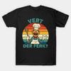Swedish Chef Retro T Shirt Vintage Graphic Unisex Stretched Soft Breathable Designer Clothes Streetwear Homme