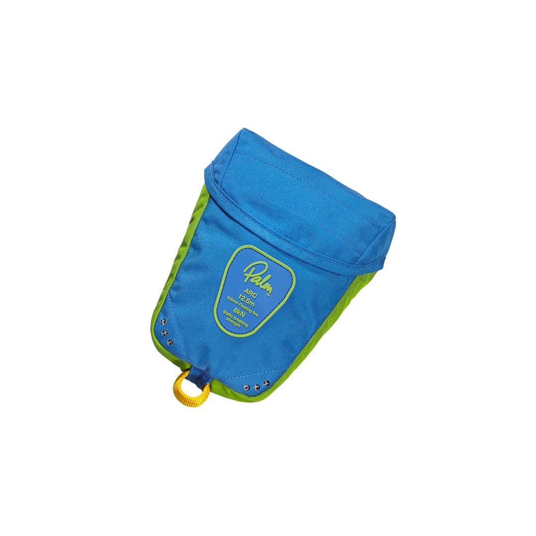 

Palm 12715 Бросательный линь Arc, Цвет: Океан + Лайм, Размер: 12.5 м, Бросательный канат для каяка/каноэ, Спасательный