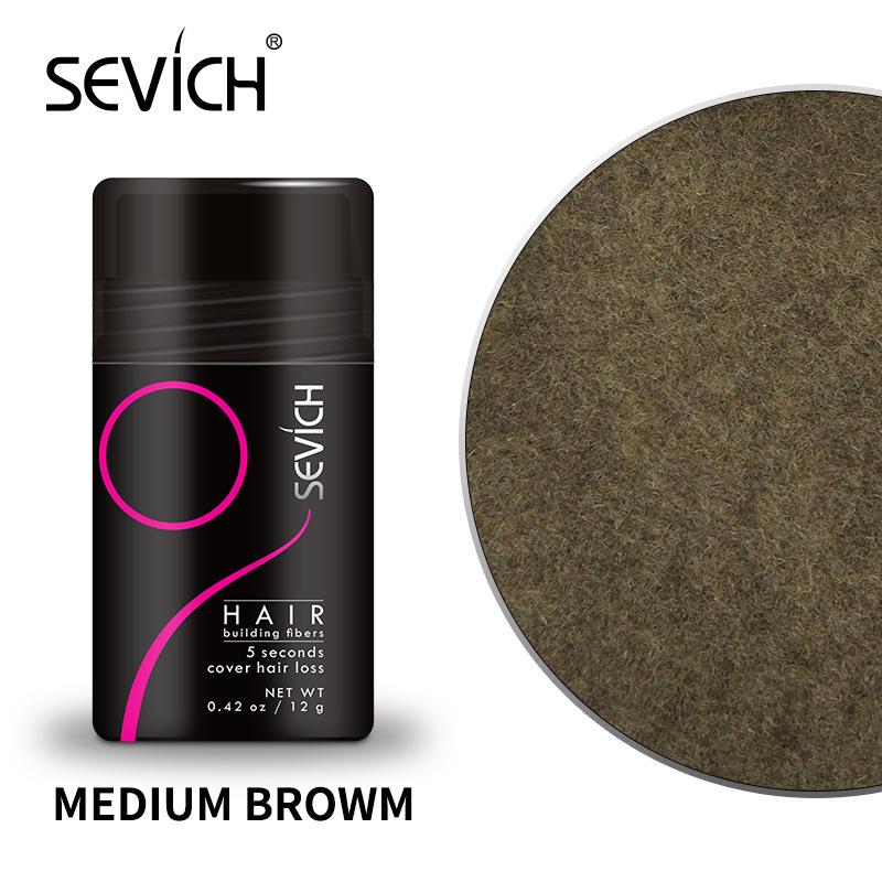 Unisex Hair Fiber Powder for Thinning Hair and Scalp Coverage