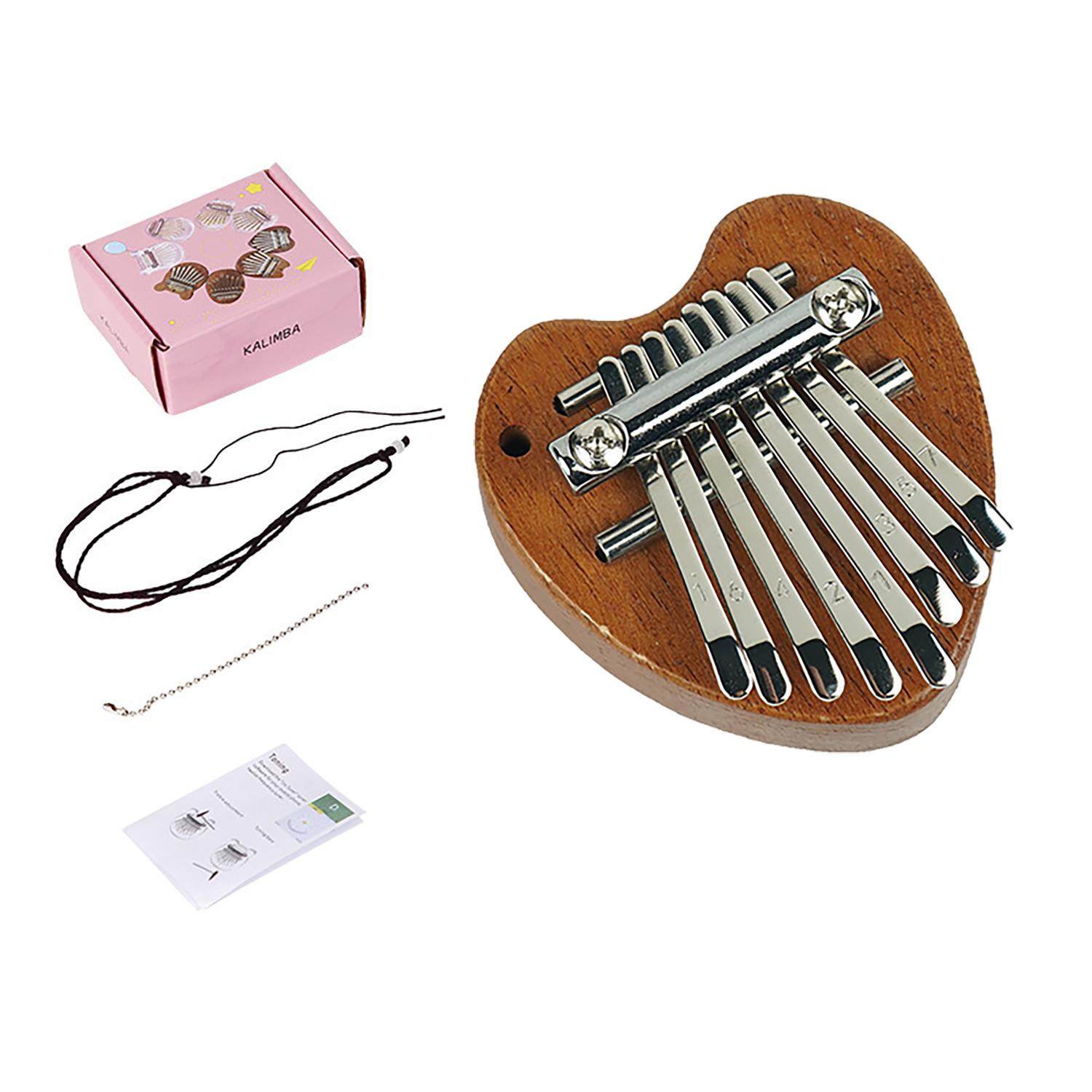 Детское пальчиковое пианино, 8-тоновая каримба, мини-пальчиковое пианино, портативный инструмент, детская головоломка