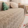 1Pc Settee Slipcover Gentle Fabric Updated Frosty Padded Soft pile Couch Towelhome Textile Cover towel Products