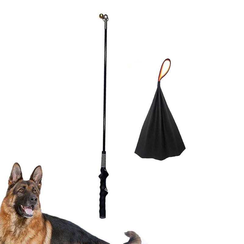 Neue Trainingsutensilien Reizangel Beißtuch Beißball Interaktive Hundetrainingsutensilien für den Außenbereich Beißrute Hundetrainingswerkzeuge
