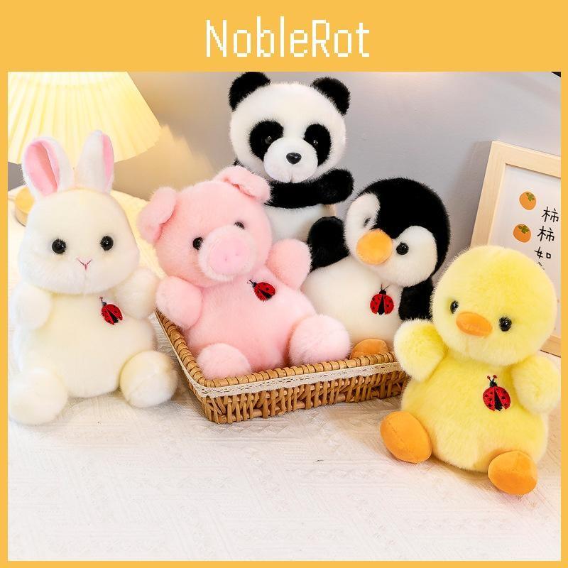 Fox Rabbit Panda Penguin Plush Toy Collection Filling Childrens Playtime Comfort