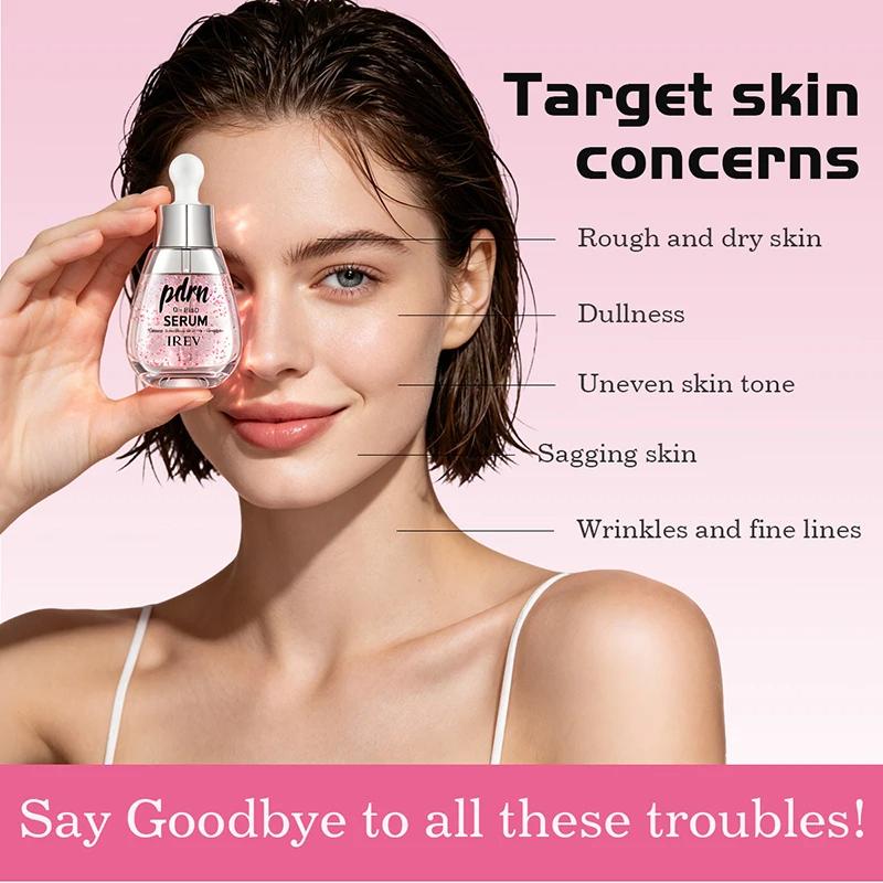 Salmon DNA PDRN Pink Oil-bead Serum Collagen Niacinamide Glow Radiant Serum Hydrating Moisturizing Korean Skincare