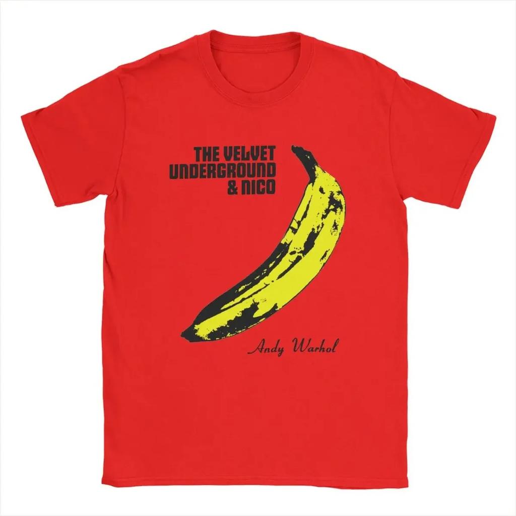 2026 Maglietta The Velvet Underground Uomo Donna Moda Popolare Divertente Magliette Girocollo Manica Corta Maglietta Grafica Top