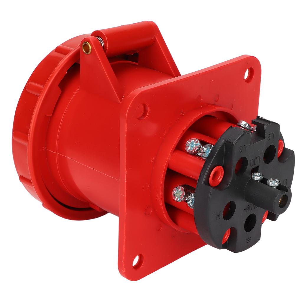 5 Pin Industrial Plug IP67 Waterproof Industrial Socket for Breweries Workshops Camping Sports 220‑380V 240‑415V