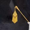 Ethnic Style Golden Tassels Hair Fork Ancient Ethnic Style Hair Sticks  Festival
