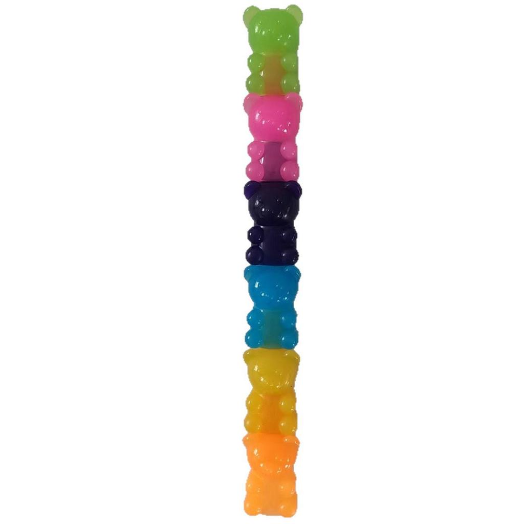 Full-Length Transparent Glitter Gradient Color Changing Pen