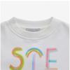 Stella McCartney Tt4a40 Z0447 101 Regenbogen-Logo-Print Kinder-Sweatshirt