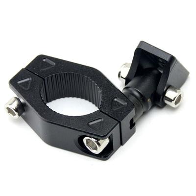 Support de Spot de Moto Pratique en Alliage d'Aluminium Noir Support de Clignotants Support de Lumière Accessoires de Moto