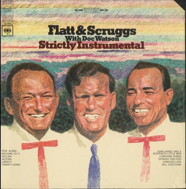 

LP Record FLATT SCRUGGS DOC WATSON Strictly Instrumental YS856C Columbia 1967 Japan CountryFolk Used