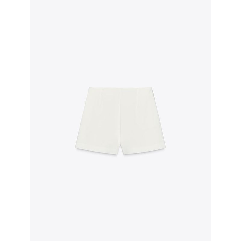 Za2025 Summer New Women clothes Slimming Minimalist Versatile High Waist Elegant Casual Shorts 1608136 800