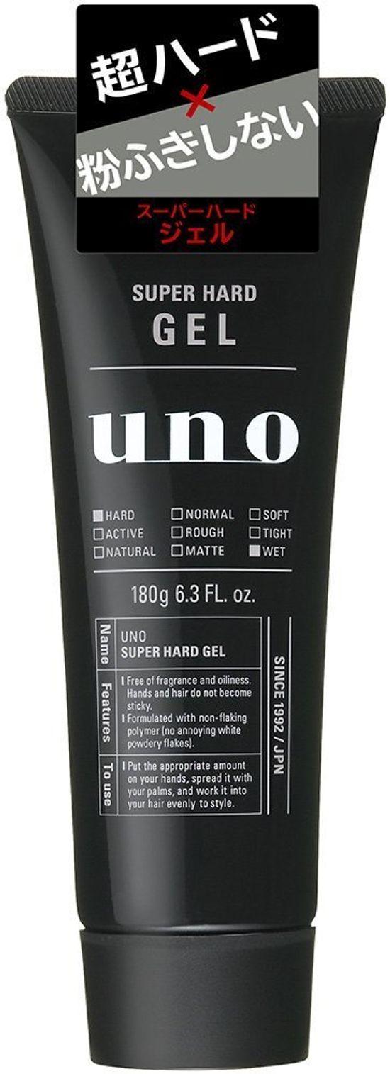 

Shiseido uno super hard gel x 6 шт. гель для укладки волос [Распродажа набора] (180г)