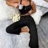 Women's Multi-Color Lace Trim Camisole and Long Pants Summer Pajama Set