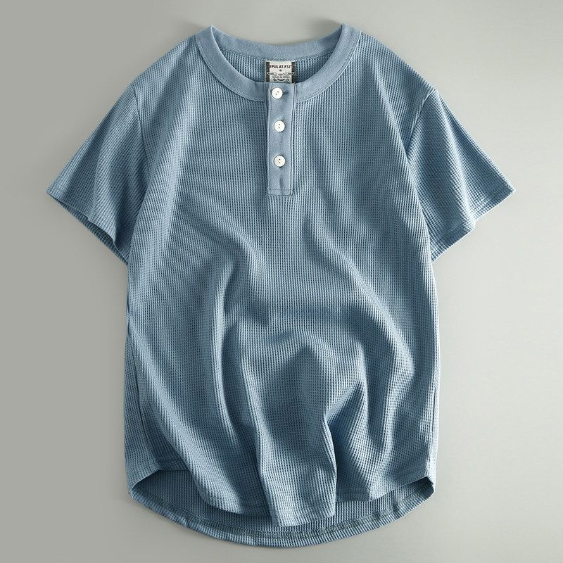 Big Brand Cut the Tag Off Export Overplus Order Clearance Summer Pure Cotton Knitted Short Sleeve T-shirt Withdraw from Cupboard Original Orders