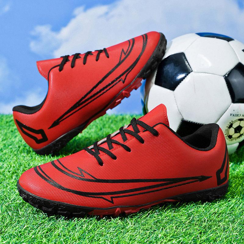Students low-top broken nails children's football shoes men's professional sports training shoes low-top youth sports shoes
