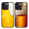Creative Cold Beer Phone Case For iPhone 16 15 14 13 12 11 Pro Max Plus Mini Magnetic Magsafe Wireless Charging Cover