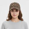 Visors Leopard Print Baseball Caps Vintage Sunshade Peaked Baseball Hats Adjustable Hiphop Style Sunshade Peaked Caps Men Women