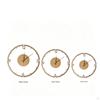 Wooden Wall Clock NonTicking Minimalist Silent for Homeowners, Decorators, Living Room,