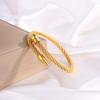 Steel Wire Nail Mouth Light Luxury Niche High-end Bracelet