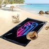 Toalla de Playa Estampada del Atlético de Madrid Secado Rápido Suave Portátil Grande Rectangular Manta de Playa para Viajes Piscina