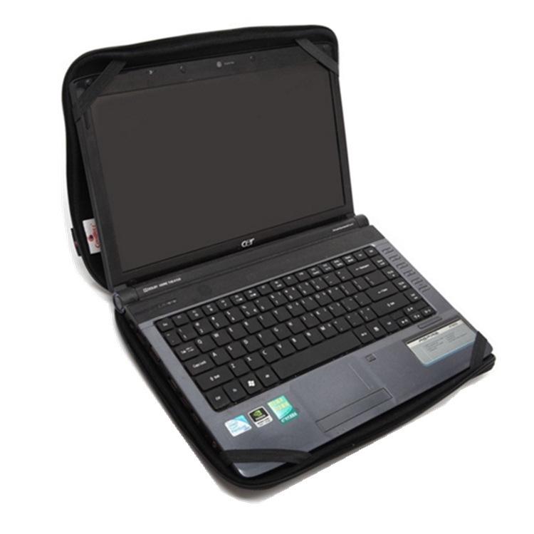 Neopren SBR Wasserdichte Reißverschluss Laptop-Hülle, 13-15 Zoll, Kompatibel mit MacBook Air/Pro