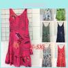 Premium Quality Womens Summer Casual Swing Sundress Sleeveless Boho Tunic Dress For Plus Size Elegance