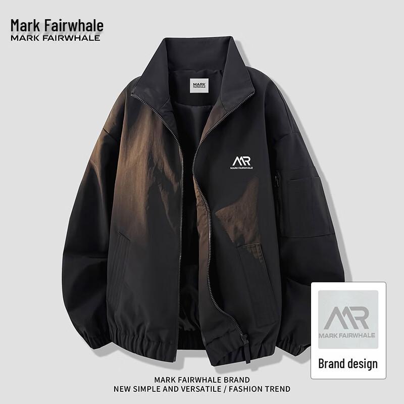 

Мужская классическая куртка Mark Fairwhale с цветными блоками и воротником-стойкой 2XL