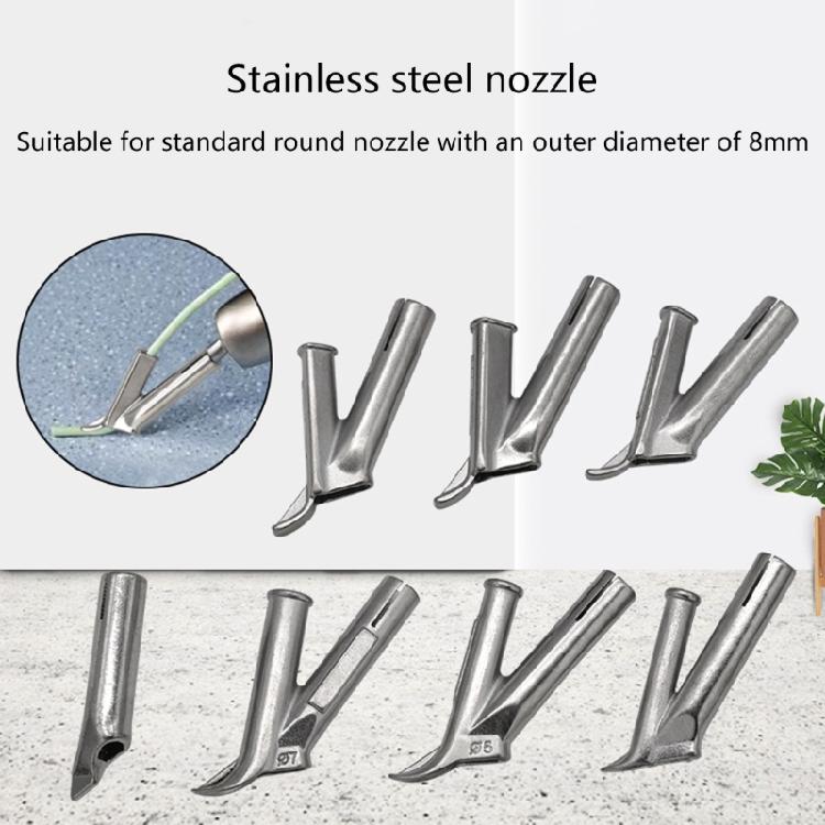 Welding Nozzle Triangular Y Hot Air Guns Head Heat Torch Welding Soldering Tip