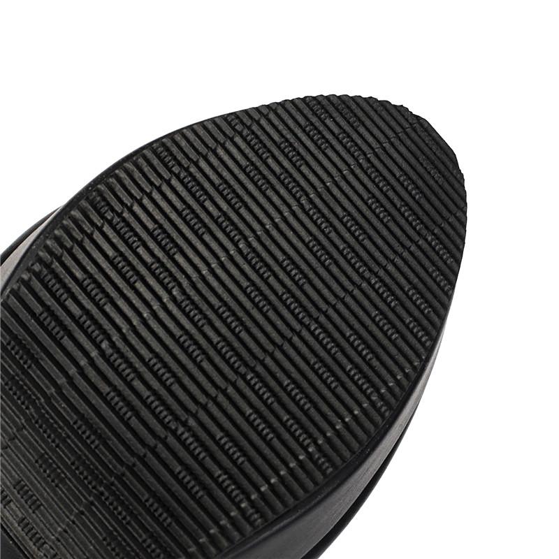 Női magas sarkú csizma őszi-téli új vízálló asztali vastagsarkú nagy méretű közepes csizma