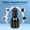 2 in 1 USB Car Charger Adapter Multiple USB Splitter with QC3.0 PD20W Fast Car Charger for Mobile Phone Laptop Car
