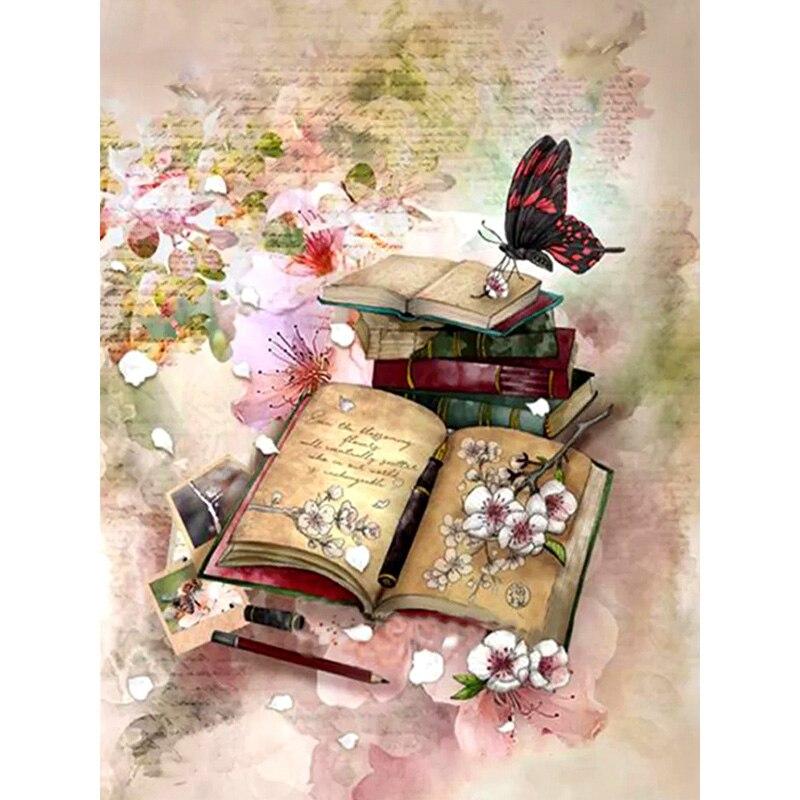 Pictură cu diamant complet 5D Poză ciudată Broderie cu diamante DIY Mozaic cu diamante Seturi cu punct de cruce Cadou pentru decorarea casei