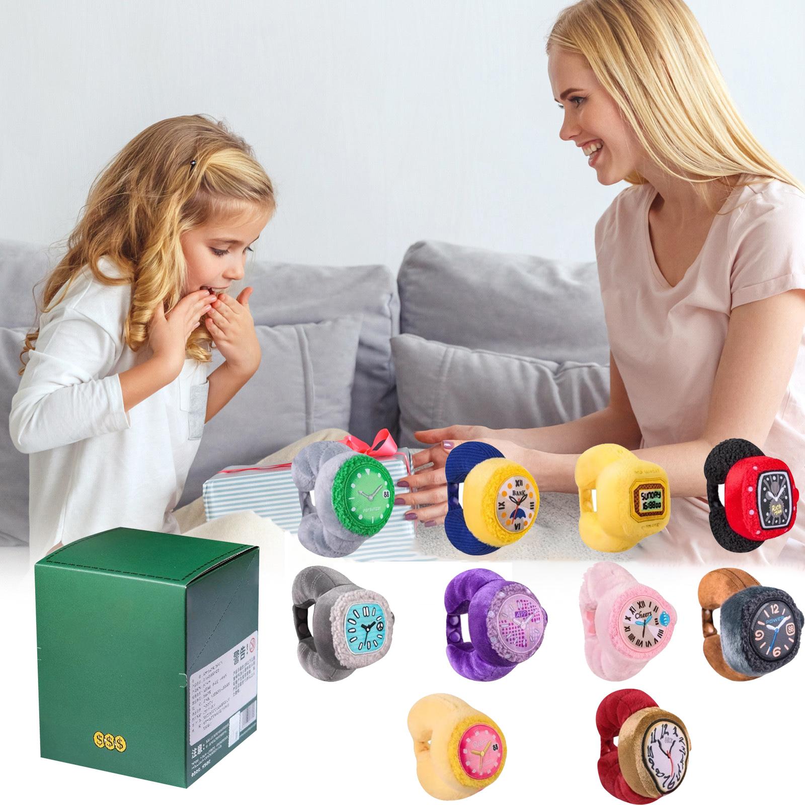 

Plush Watch, Toy Gift, Watch Box Cartoon, Children s Cloth Doll, Children s Gift One Size