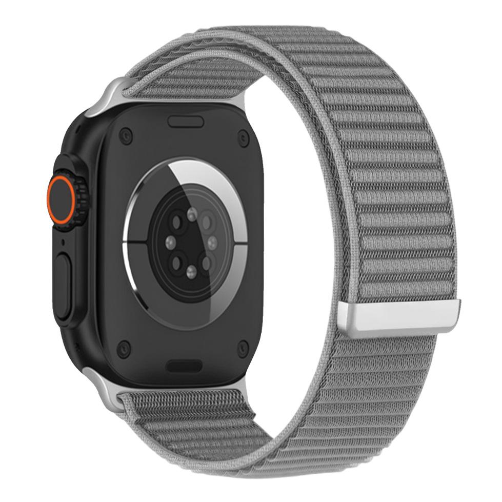 Pásek na Apple Watch: Vzor Divoké Hory, Nylonová Tkanina, Styl S1098