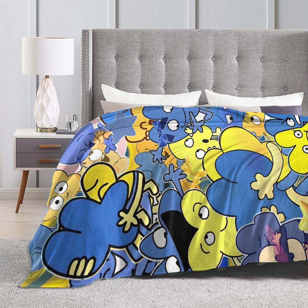 Bfdis Flannel Blanket Cartoon Awesome Throw Blankets For Sofa Bedding Lounge 200X150Cm Plush Thin Quilt,