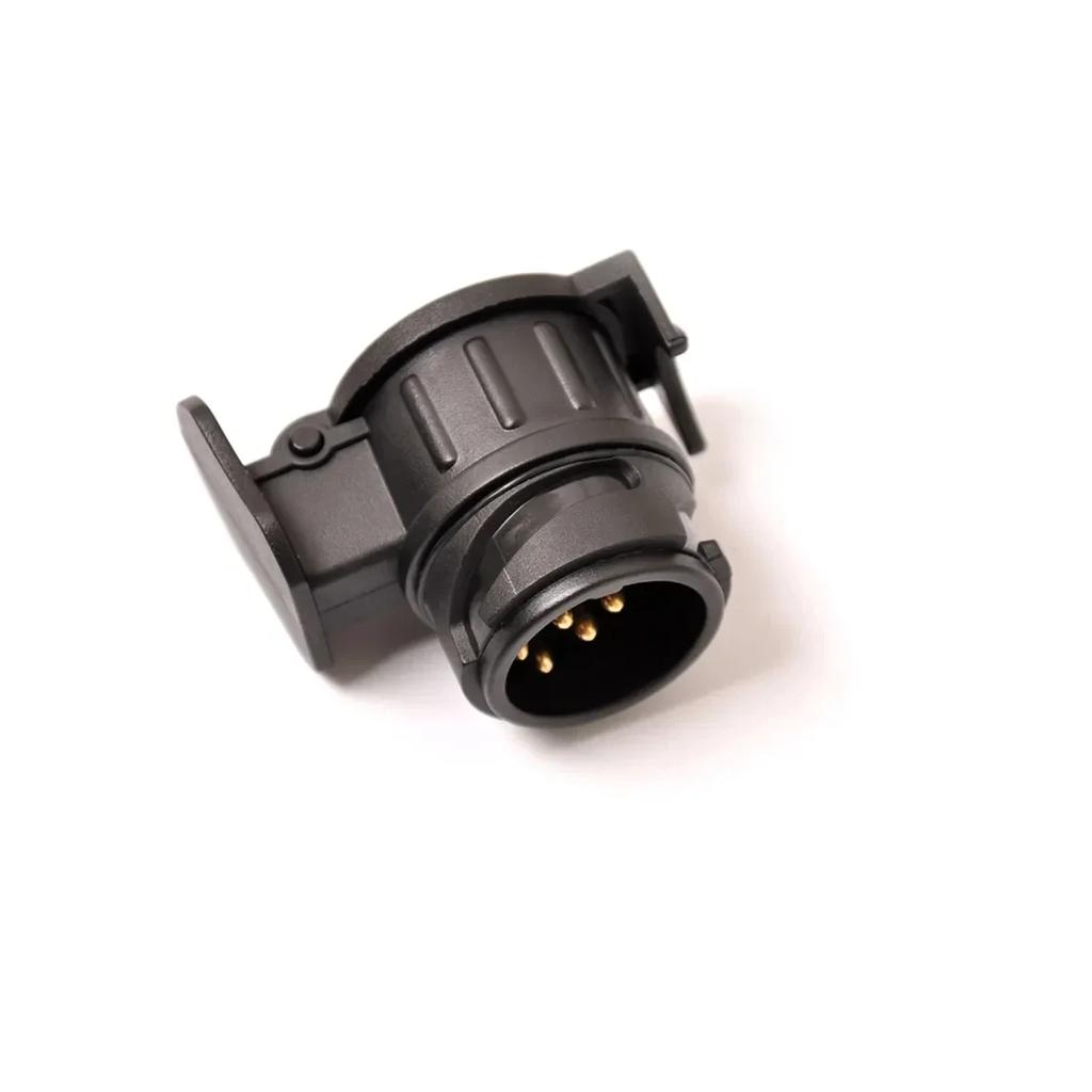 13 To 7 Pin Trailer Plug Adapter Mini Caravan Converter 12V Mini Socket Adapter for Towing Truck for Touring Car Trailer