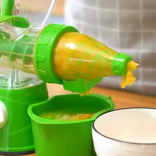 EGNMCR Juicer Juicer Machine Hand Cranked Full Function Juicer Household Portable Food Processor Manual Juicer a Juicer
