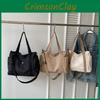 Large Capacity Stylish Tote Canvas Bag For Work And Daily Outings In 2024 Summer Trendy Colors