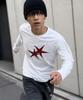 GRAVER ORDINARY [Odnr Unisex] Twins Star Long Sleeve T-Shirt_3Color