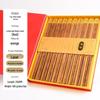 Chinese-Style Solid Wood Chopsticks - 10 Pairs Gift Box for Clients & Souvenirs