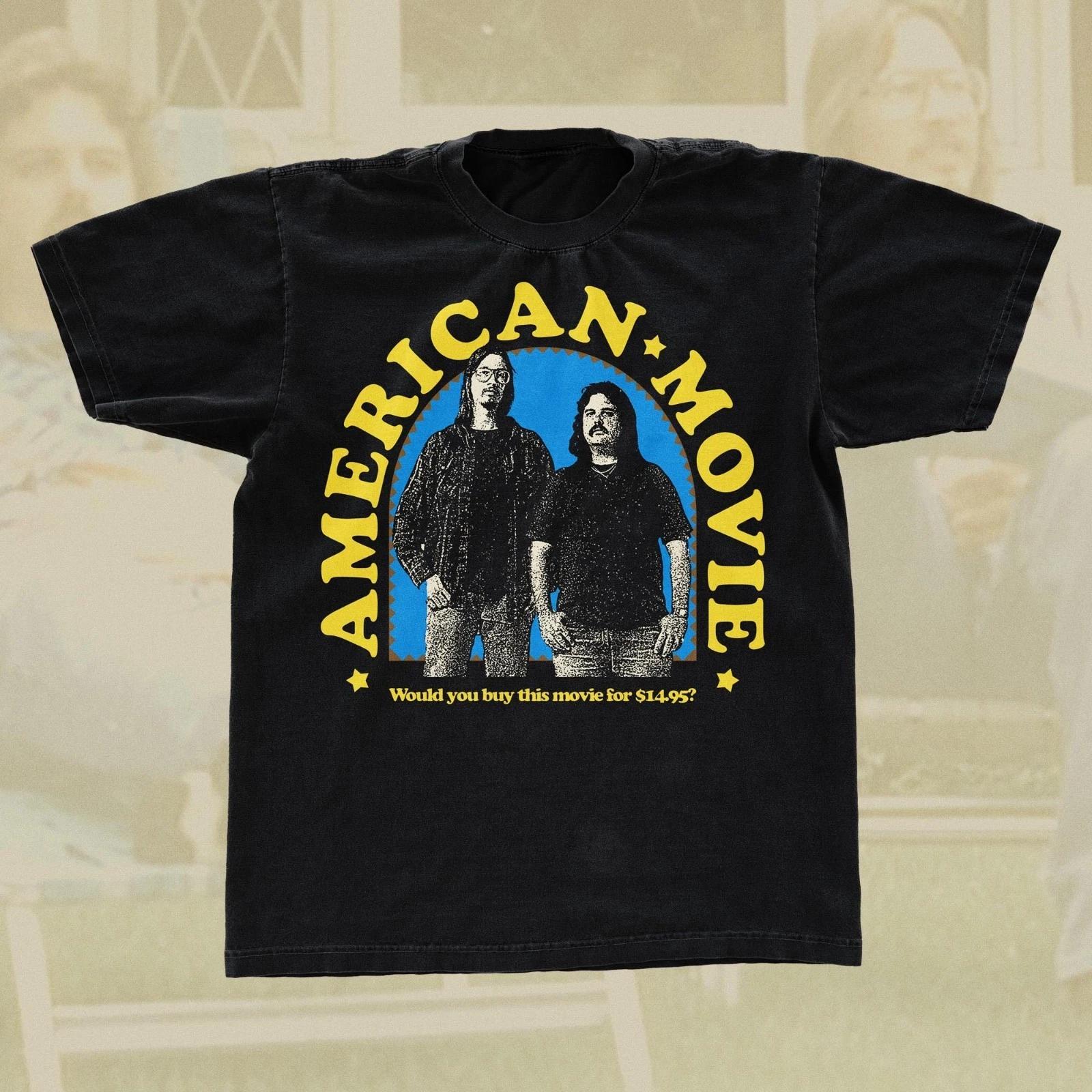 Футболка с документальным фильмом из Америки – Черная унисекс футболка Gildan 5000, Марк Борчард 2XL