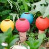4Pcs Plant Self Watering Spikes Basketball Plant Watering Globes Insert Terracotta Watering Spikes Automatic Plant Waterer