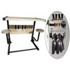 Helmet Display Hanger Sturdy for Home Decoration Motorcycle Accessories Wood