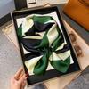 Silk scarf simulation silk high-end long strip small silk scarf headband hair accessories binding bag streamer printed scarf women's small scarf