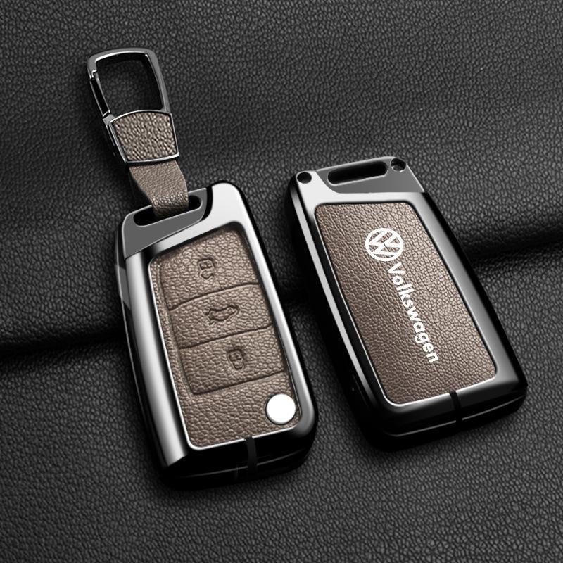 Volkswagen Car Key Case & Keychain for Lavida, Bora, Tiguan, Magotan, POLO, Passat – Cross-Border Compatibility