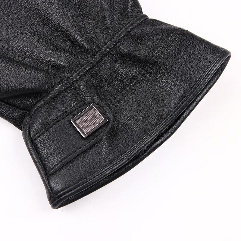 Hengyuanxiang Men's Sheepskin Warm Gloves