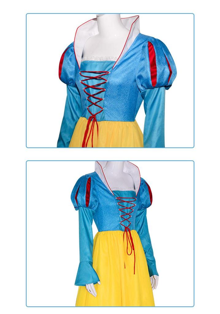 Juji Yuan Snow White Queen Magic Mirror Full Cosplay Costume Set